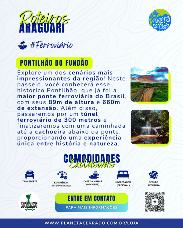 Roteiro Pontilhão do Fundão + Cachoeira - Araguari/MG - Image 10