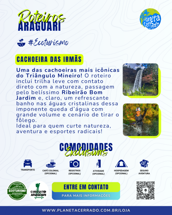 Roteiro Cachoeira das Irmãs - Araguari/MG - Image 4